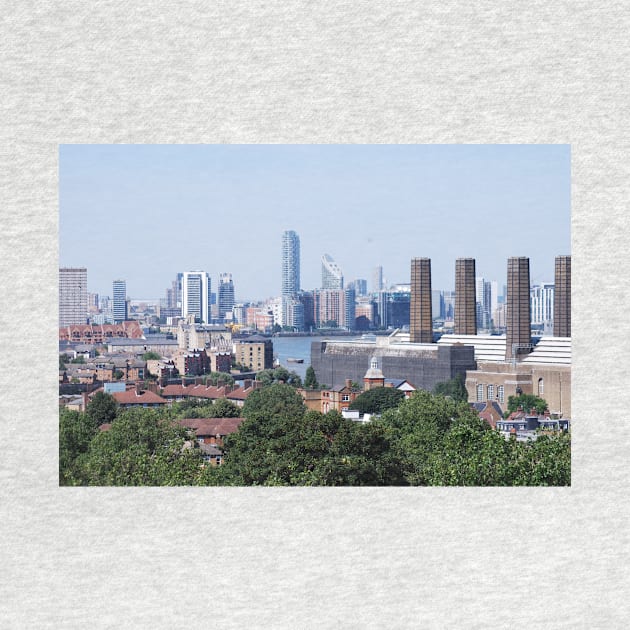 London Skyline Skyscrapers view from Greenwich by fantastic-designs